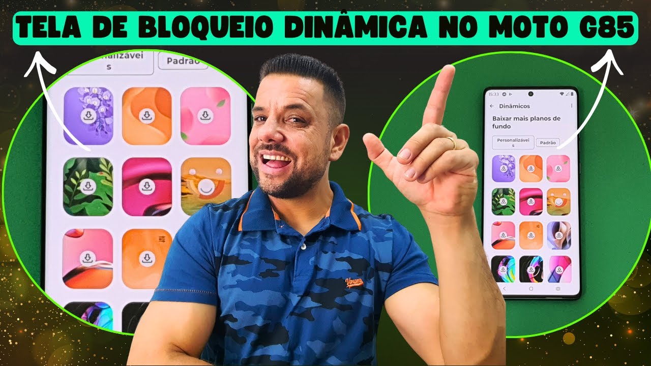 DEIXE SEU MOTO G85 LINDO! 🤳 Aprenda a Usar a TELA DE BLOQUEIO DINÂMICA da Motorola (Fácil e Rápido)