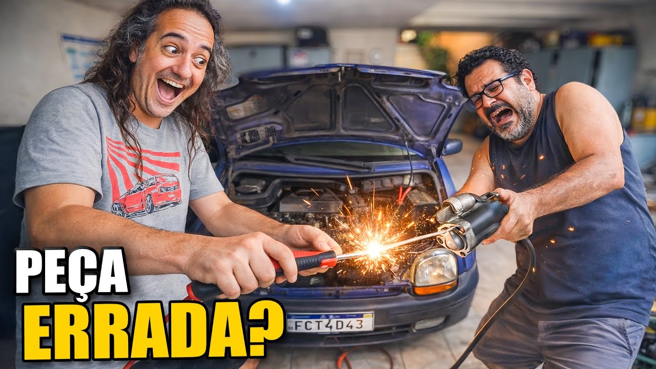 DESMONTEI A PEÇA ERRADA… E ISSO ACONTECEU 😅🔧💥