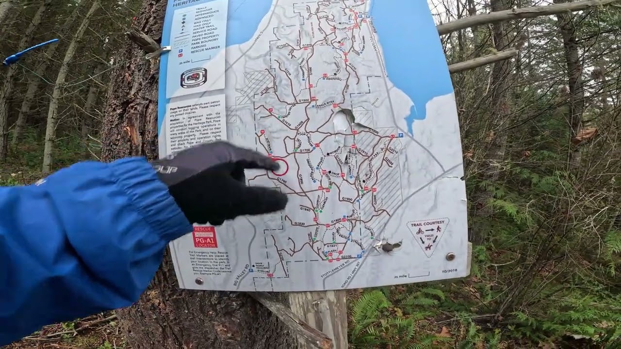 Some Lesser Ridden Trails at Stottlemeyer (Port Gamble)