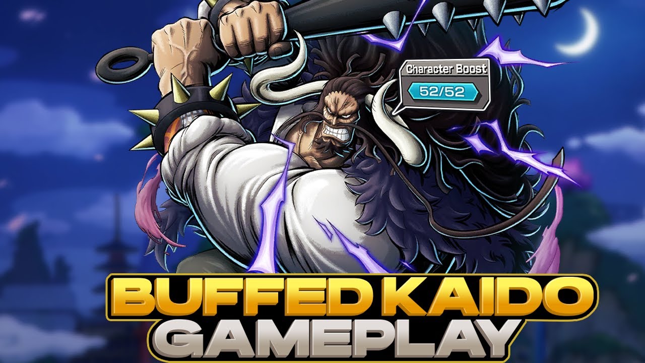 Boost 4 Buffed EX Kaido Gameplay | One Piece Bounty Rush