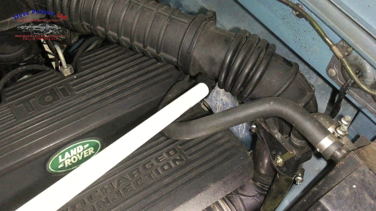 STEVE PARKERS LTD 300TDI PART 5 AIR FILTER OIL COOLER IN SERIES LAND ROVER