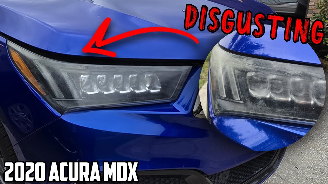 Saving my customer $2000! | 2020 Acura MDX Headlight Restoration