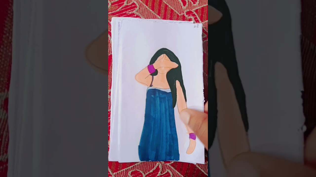 shesha 🤗 flip book art ll 