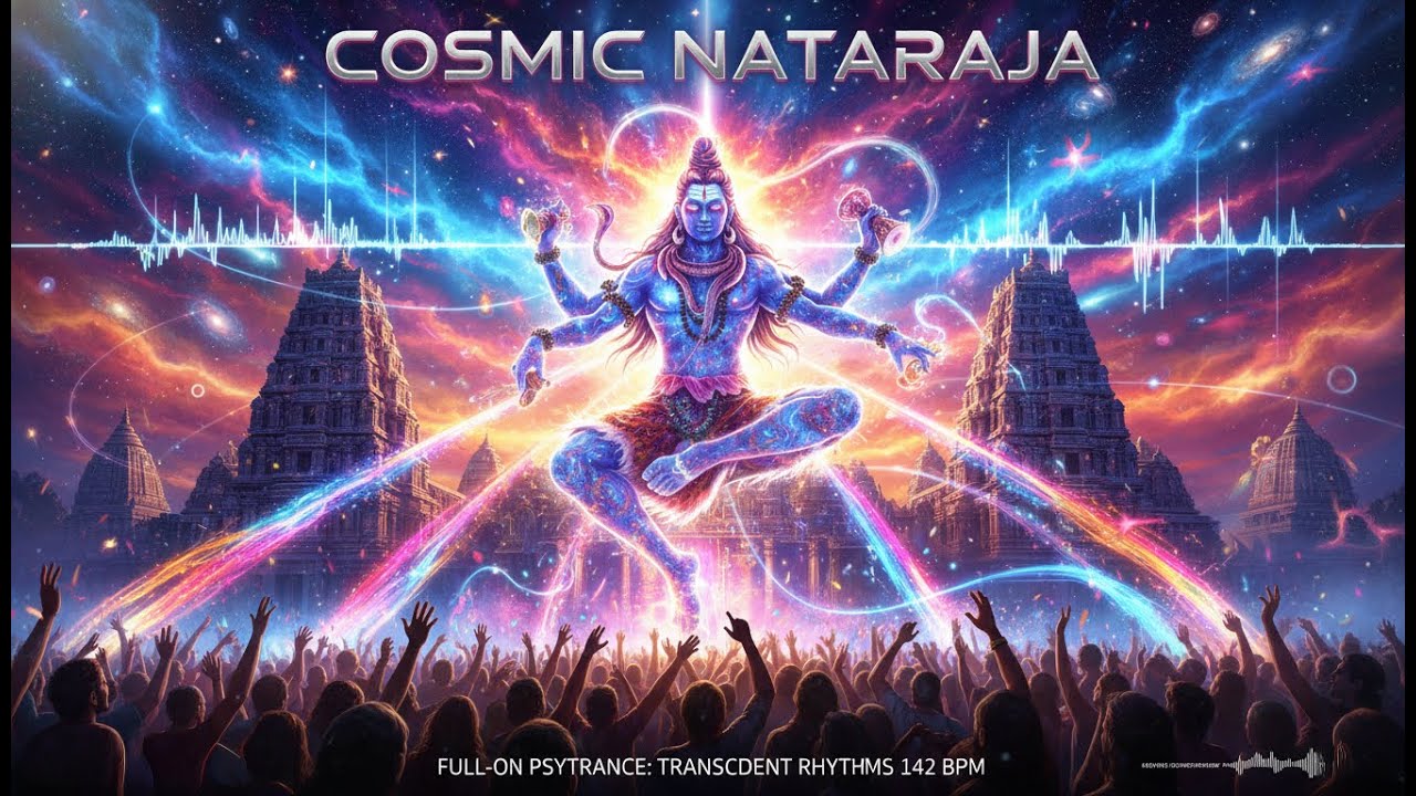 Cosmic Nataraja - Full On Psytrance 142 BPM | High Energy Shiva Trance Festival