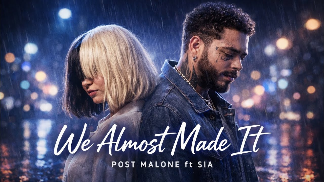 Post Malone ft. sia “We Almost Made It”New Lyrics music collaboration #2026 