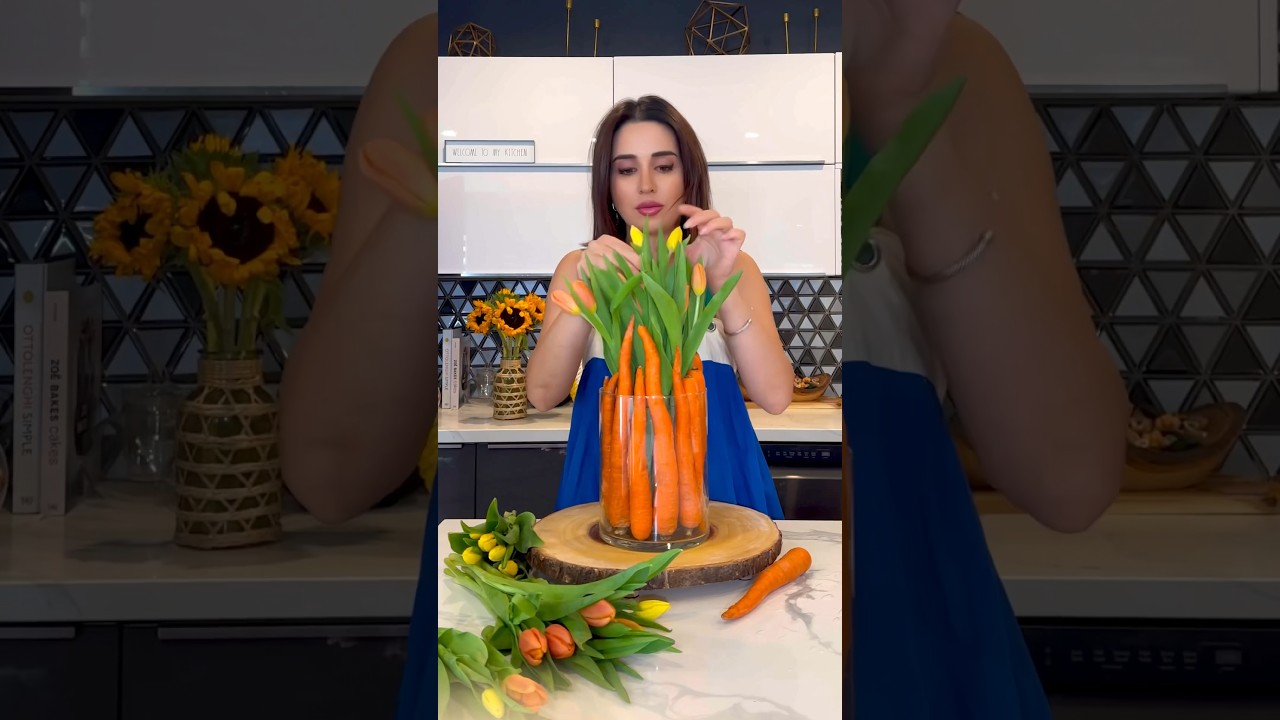 My Passion For Flowers 💐 #flower #flowerslovers #centerpieces #centerpiece #carrots  #natur