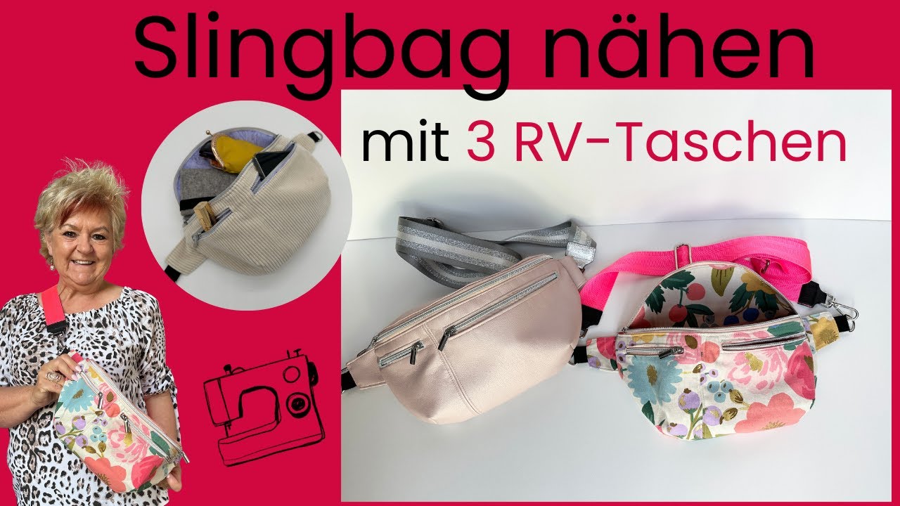 Praktisch & stylisch: Slingbag selber nähen