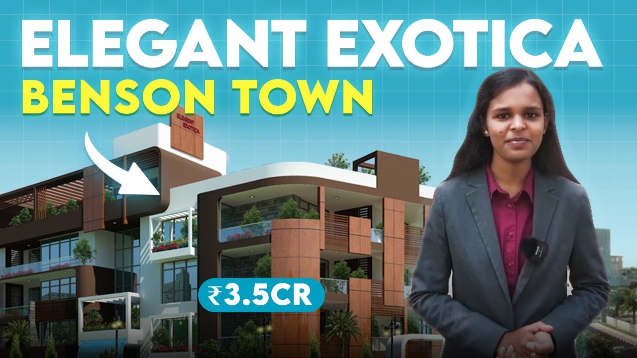 3 BHK Flat For Sale In Benson Town, Bangalore | Elegant Exotica | Resale