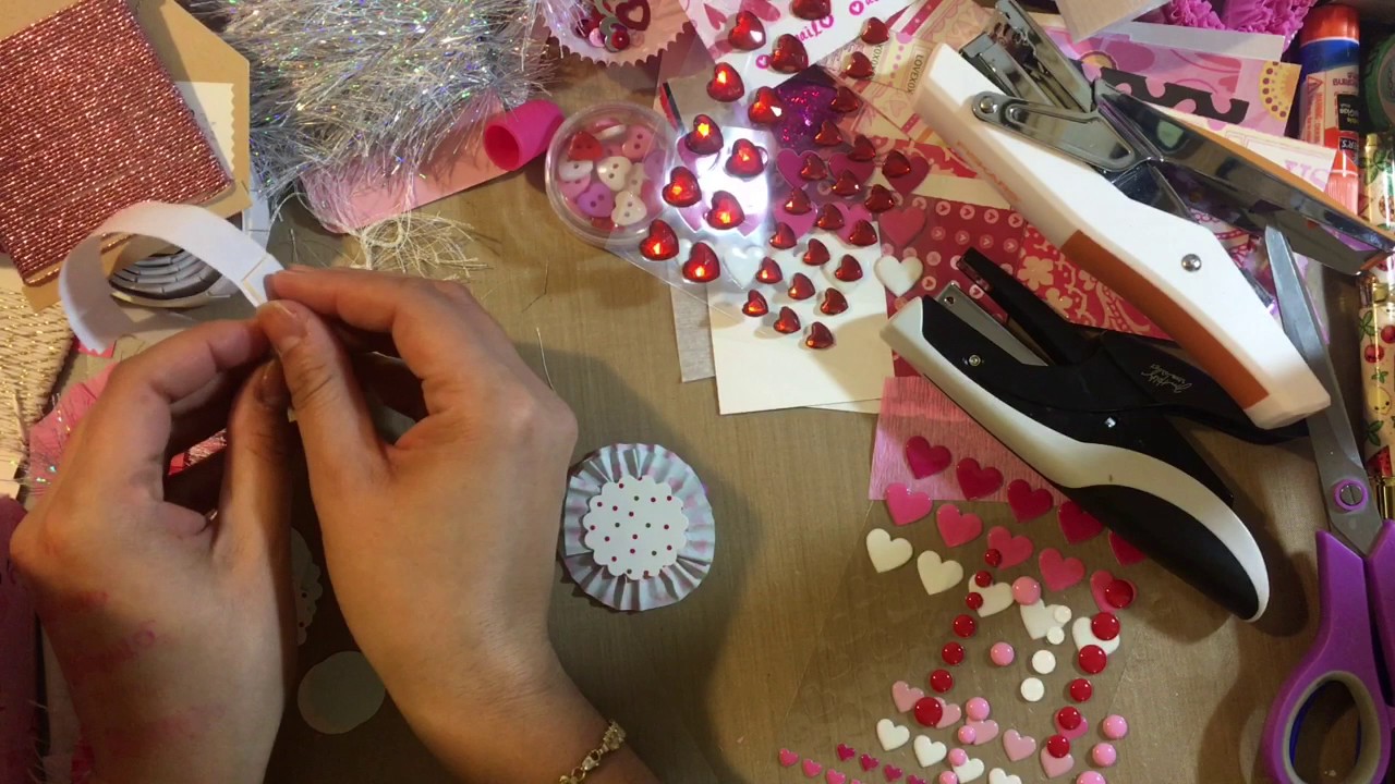 Cupcake Liner & Crepe Paper Embellishments Part 2