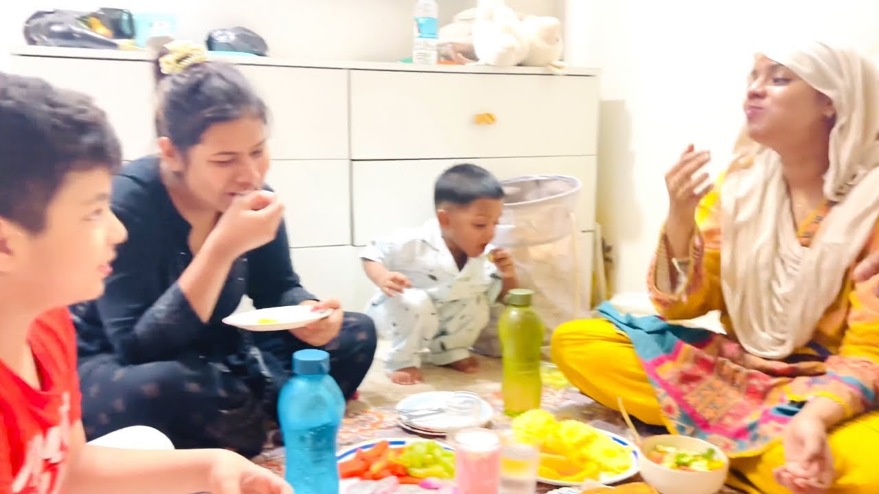 iftyari karte hue Nida Hui emotional Nida ke yahan Hui iftyari🥰🥰