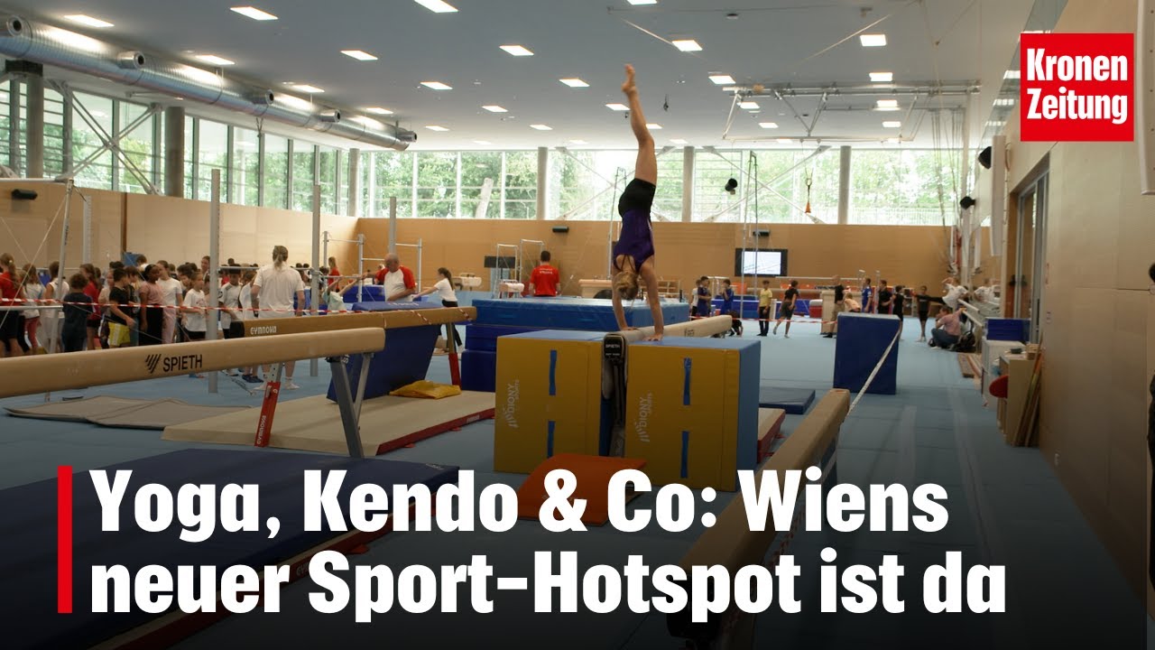 Yoga, Kendo & Co: Wiens neuer Sport-Hotspot ist da | krone.tv NEWS
