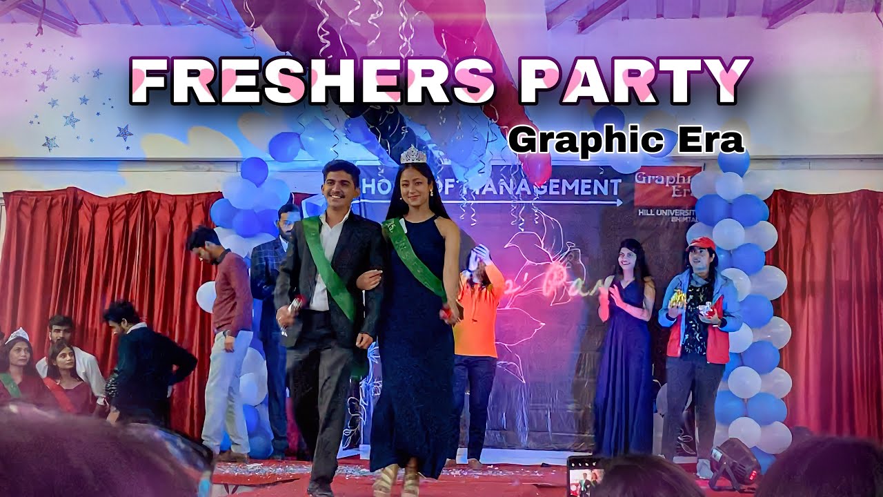 Best Freshers Party In Graphic Era  #graphicerahilluniversity  #freshersparty2022 #graphicerabhimtal
