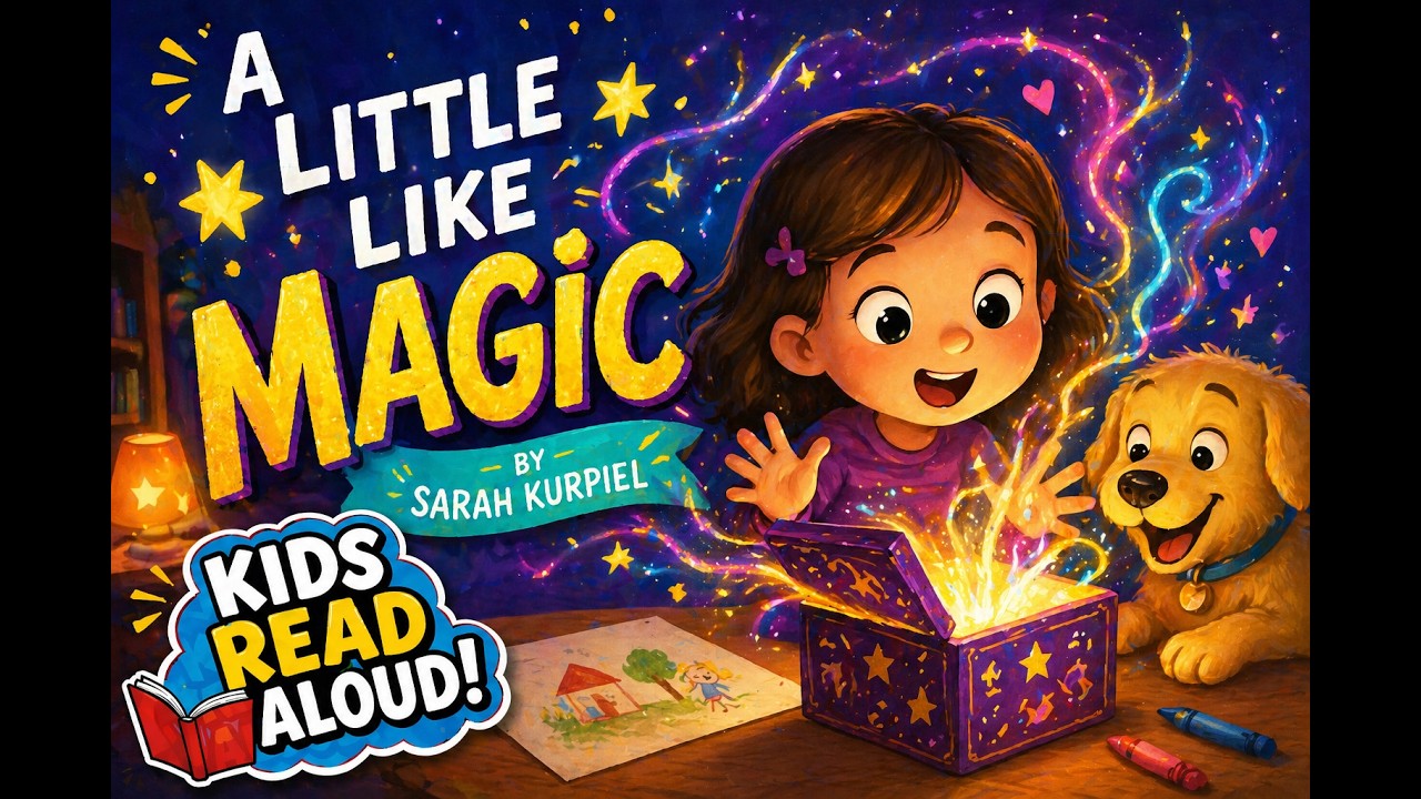Kids book Read aloud: A Little Like Magic by Sarah Kurpiel | Fun Children’s Story
