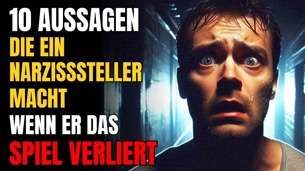 Wenn der Narzissmus etwas sagt... weißt du, dass du gewonnen hast.