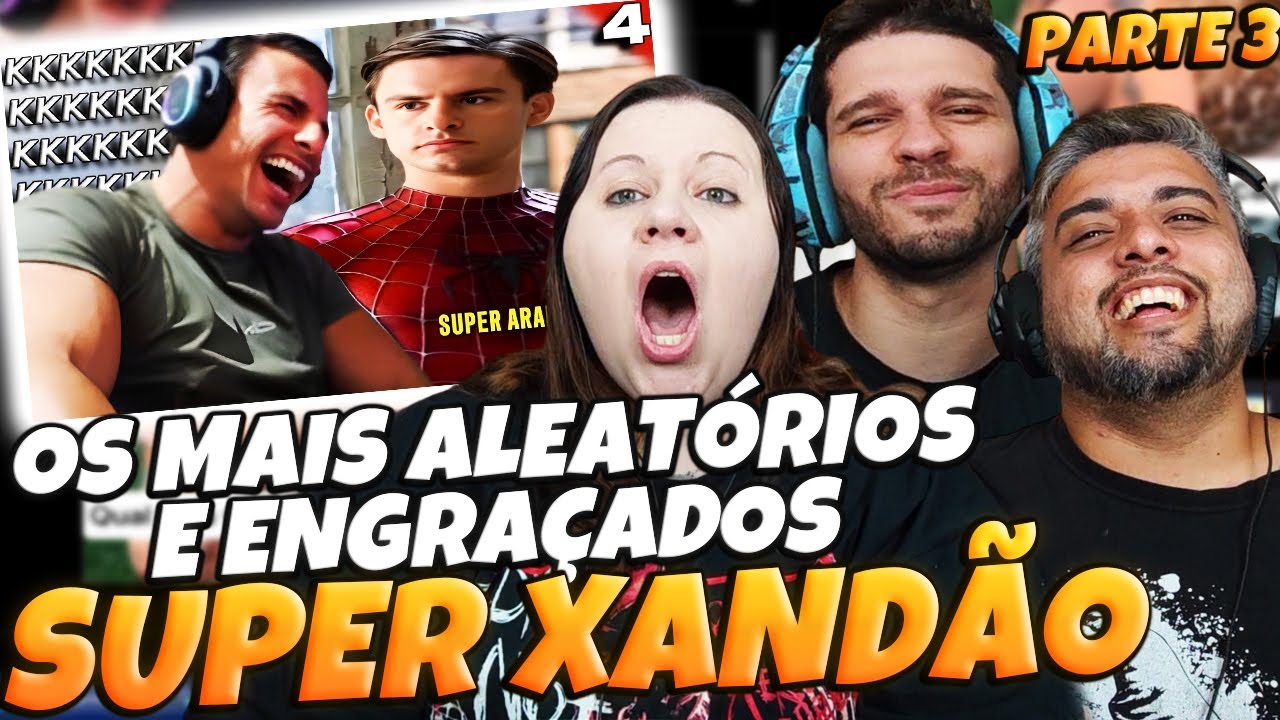 SUPER XANDÃO VENDO VÍDEOS ALEATÓRIOS E ENGRAÇADOS 4 | Murilo Cortes | Family Reacts