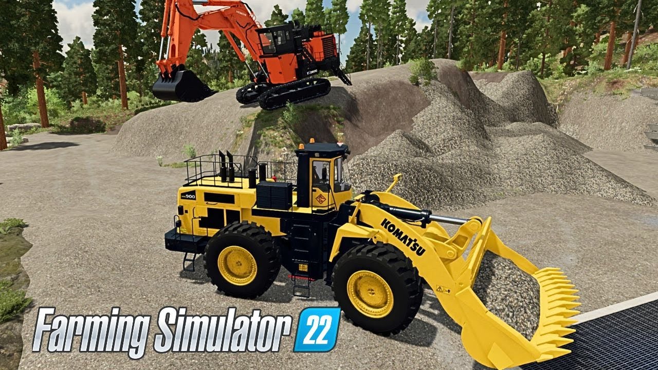 Land Clearing for Sawmill Setup | Mining in FS22 | Farming Simulator 22