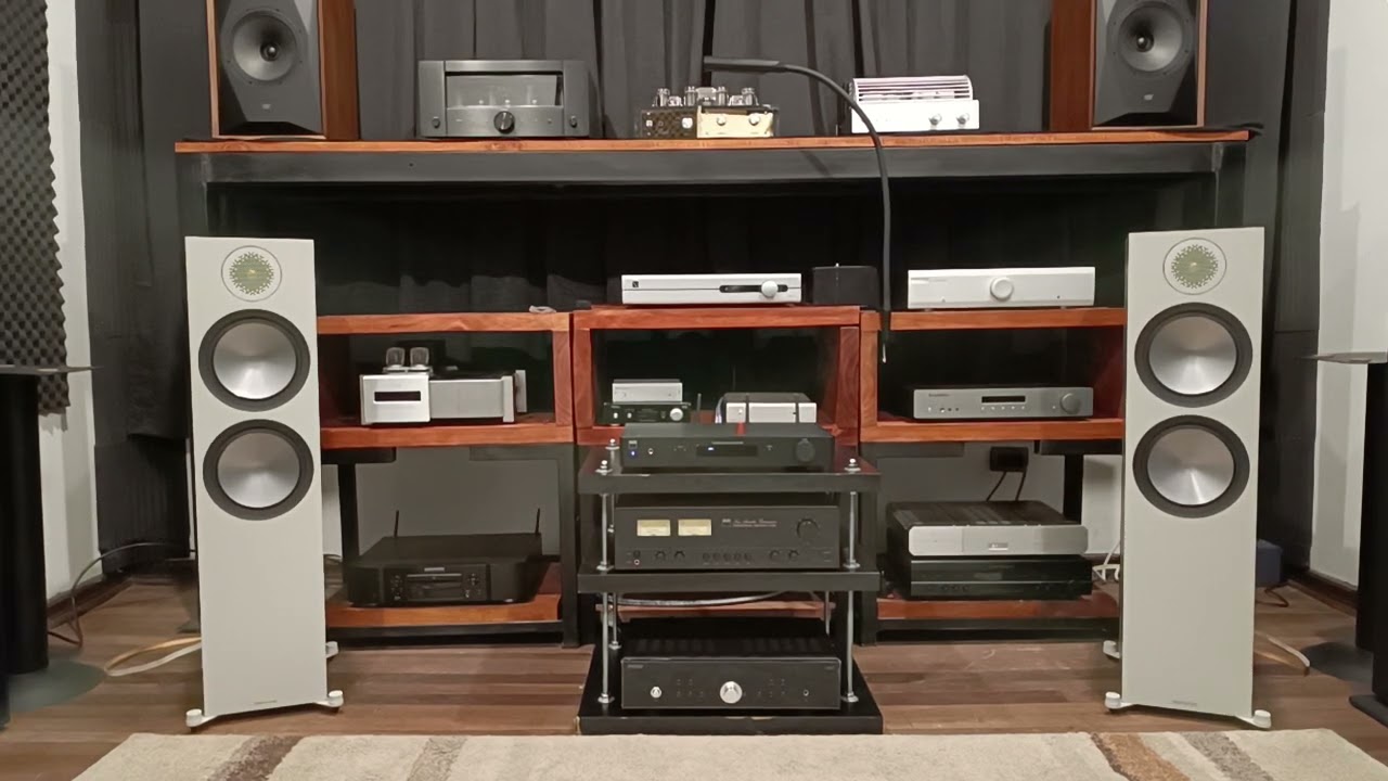 NAD C338- MONITOR AUDIO BRONZE 500