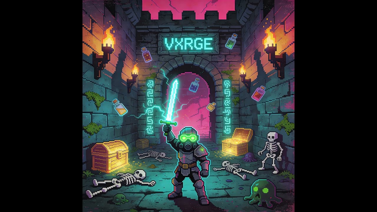 PIXEL WARRIOR - Epic Chiptune Synthwave | Full Album | Retro Gaming RPG Music
