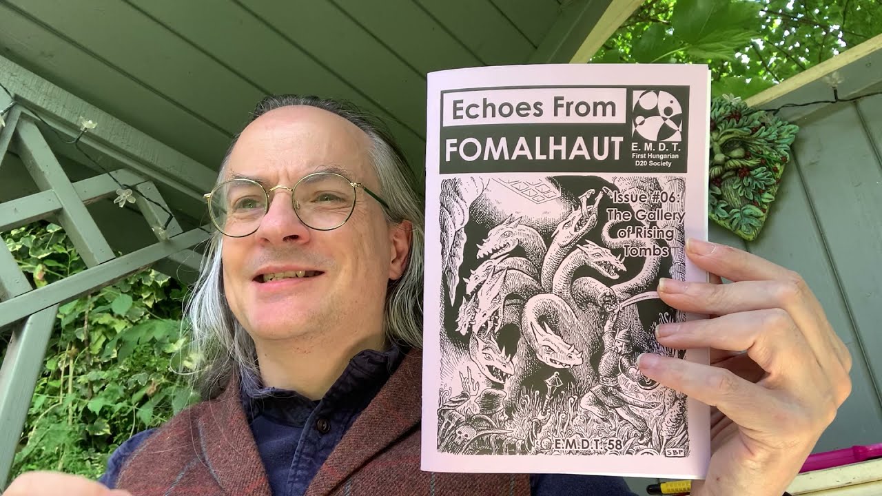 Unboxing in the Nook: Echoes From Fomalhaut #06: The Gallery of Rising Tombs