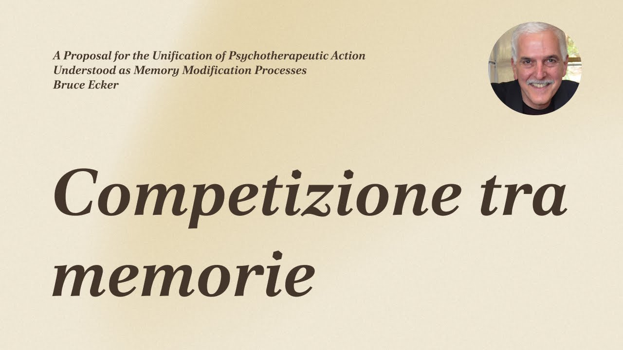 Competizione persa tra memorie (commento al paper di Bruce Ecker, 2024)