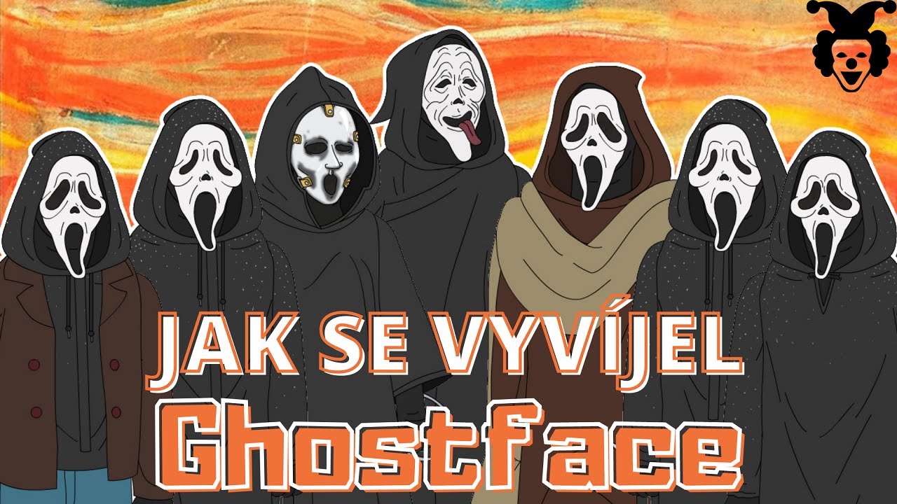 GHOSTFACE - Jak se vyvíjel (ANIMOVANÉ)
