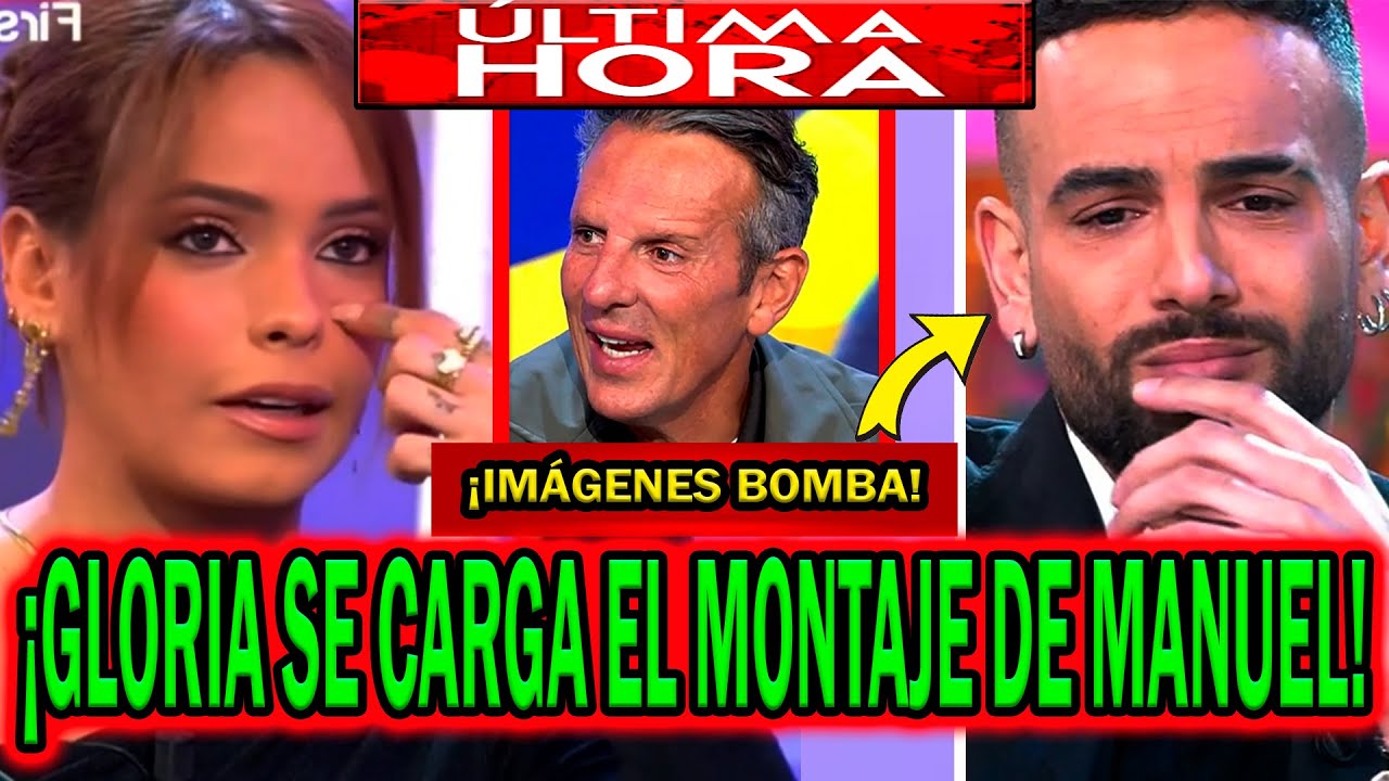 💥¡BOMBA! GLORIA CAMILA DESTROZA EL MONTAJE DE MANUEL CORTÉS Y RAQUEL BOLLO CON JOAQUÍN PRAT