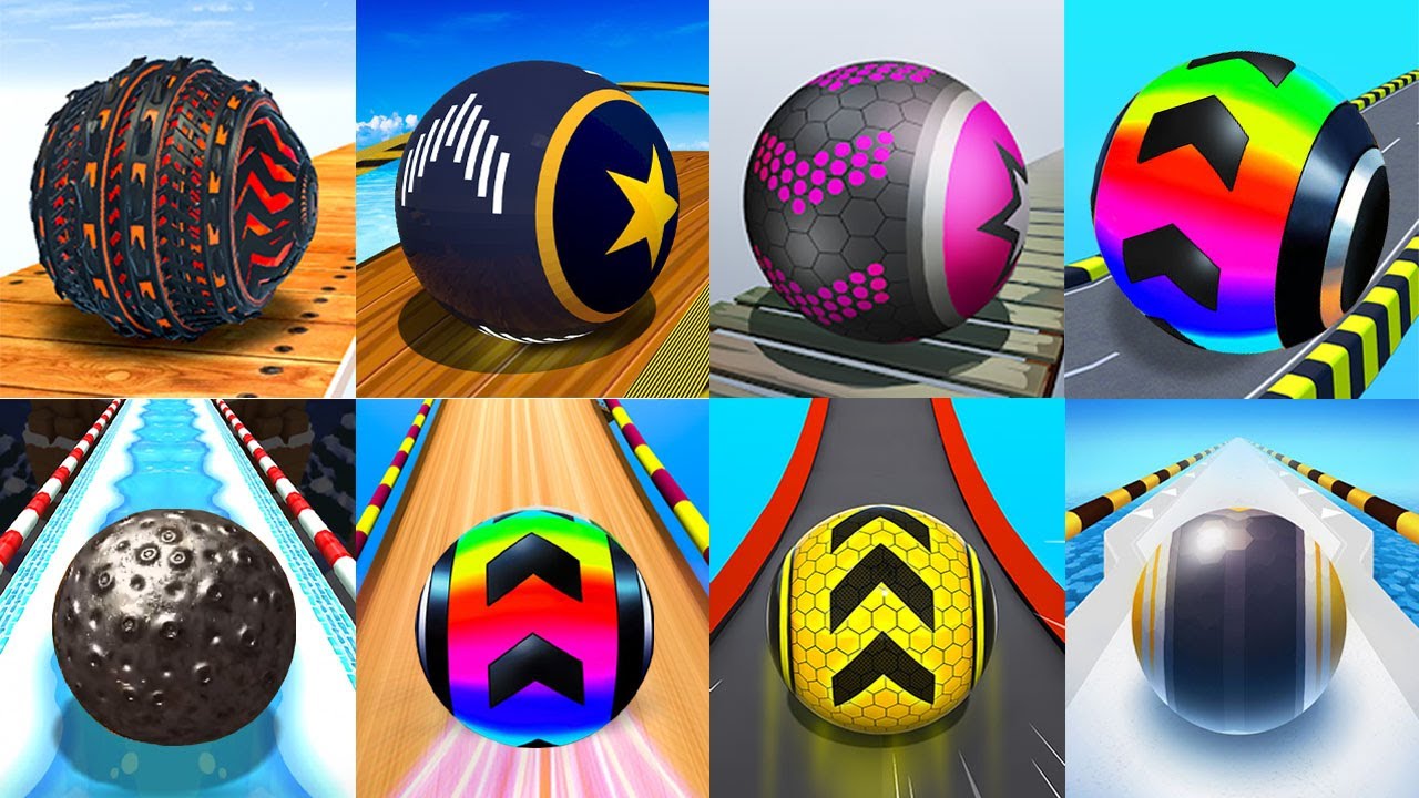 Going Balls VS Rollance Adventure Ball, Rolling Balance Ball, GyroSphere Trials, Action Balls