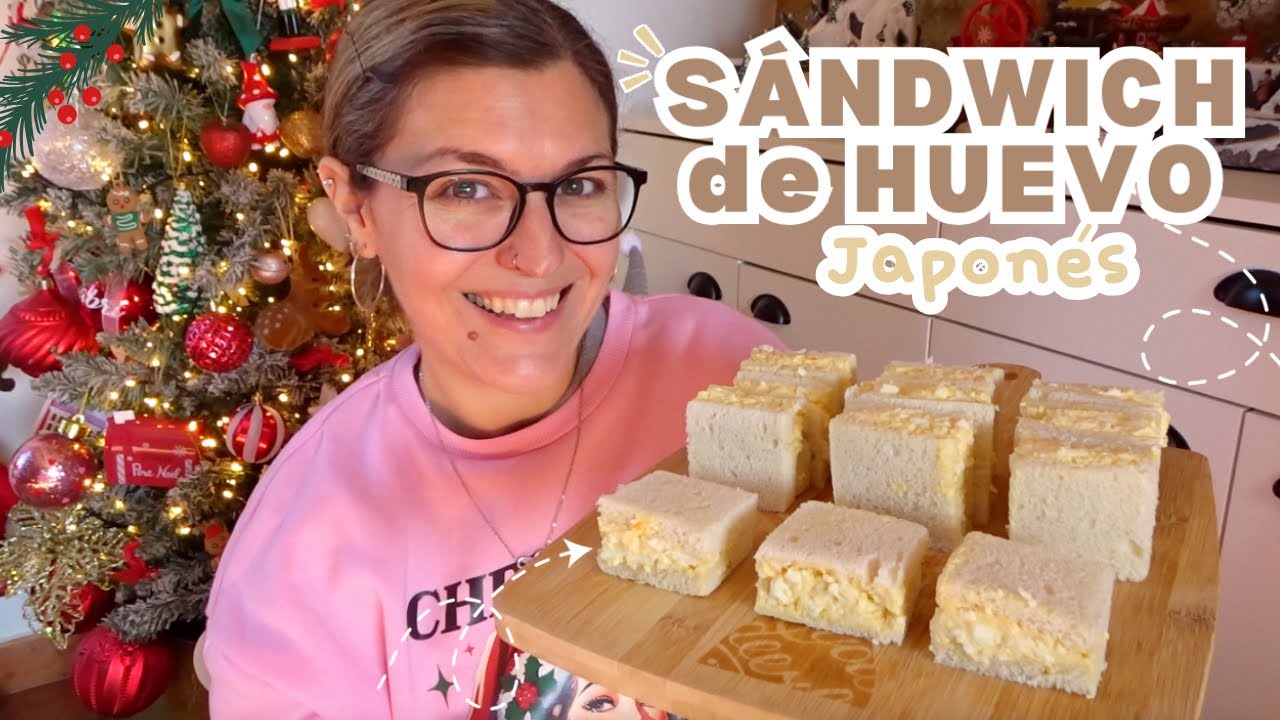 SANDWICH de HUEVO Japonés *CENAS Fáciles y Rápidas*