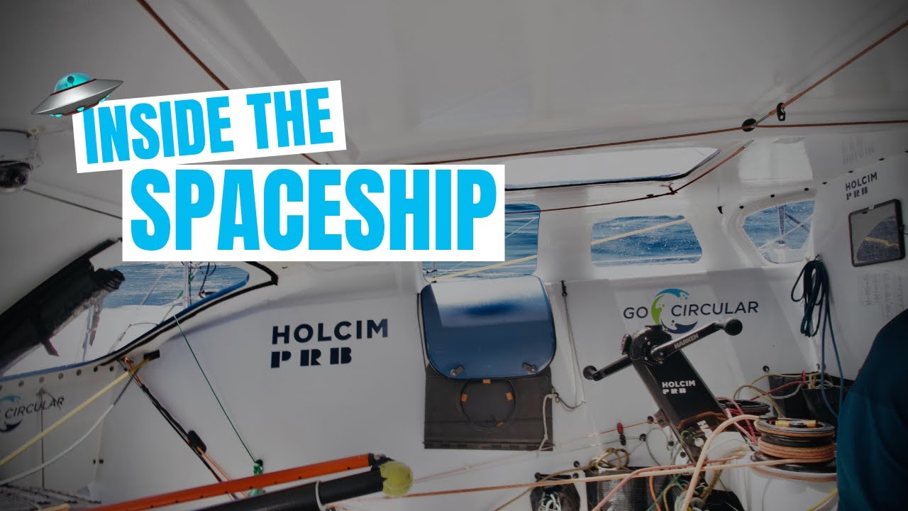 Behind the scenes: Nico gives you a tour of the IMOCA