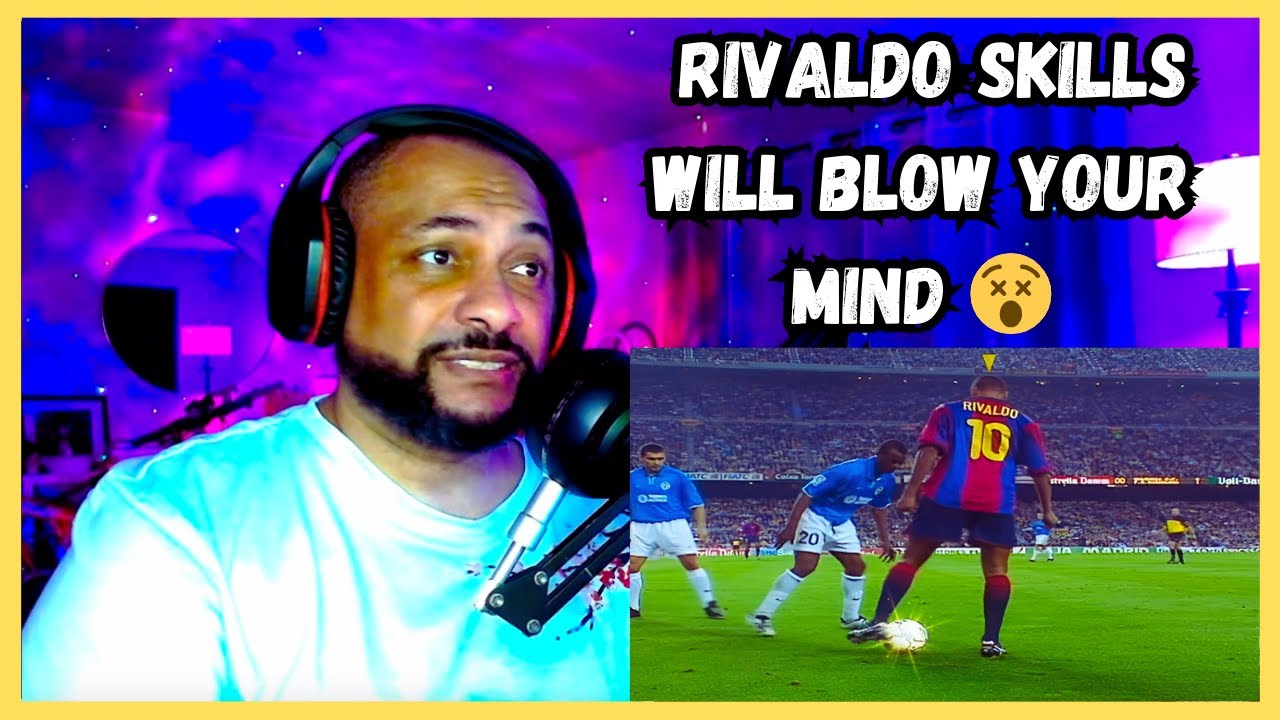 FIRST TIME REACTING TO | Rivaldo Skills Will Blow Your Mind 😵