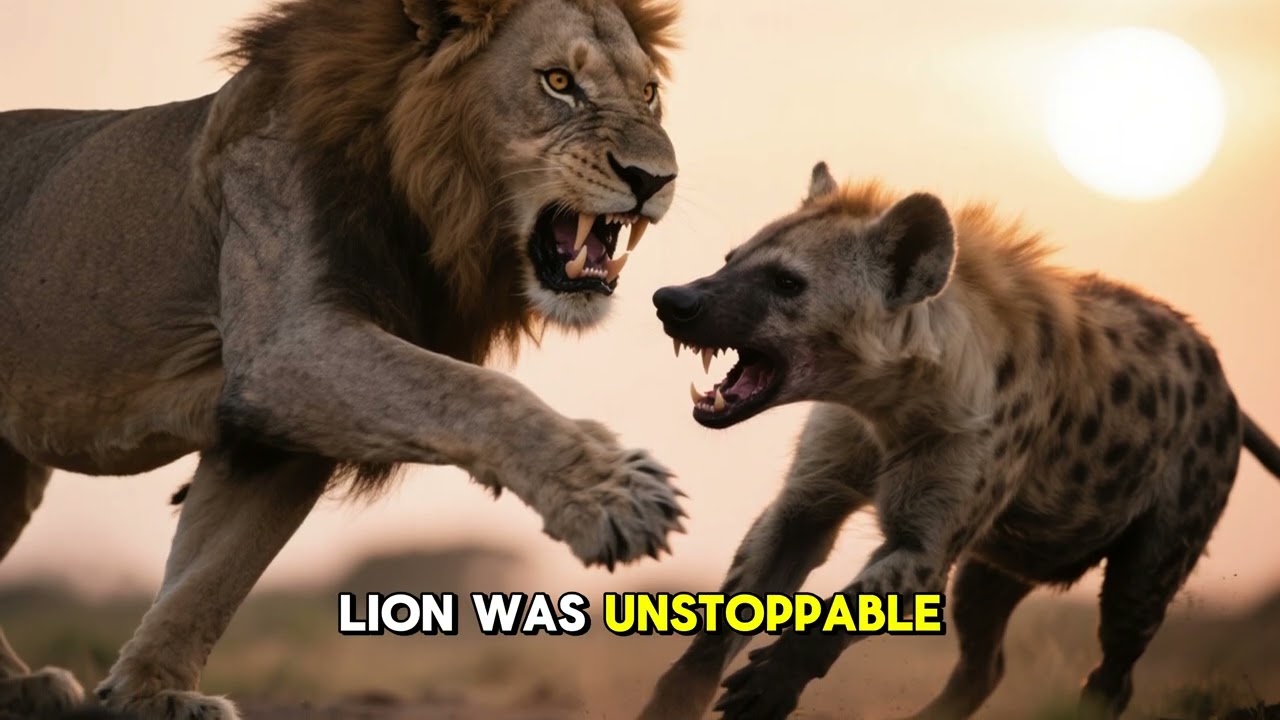 The Brave Father – A Baby Lion’s Rescue