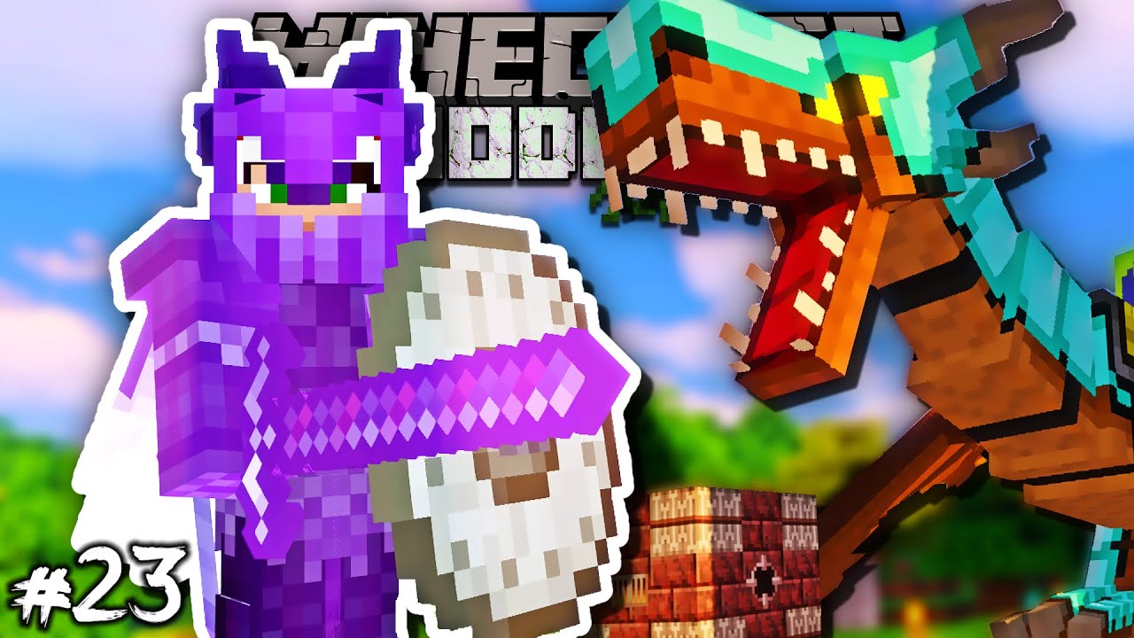 NAREDIL SEM NAJMOČNEJŠI ZMAJEVSKI OKLEP!! | Minecraft Modded #23