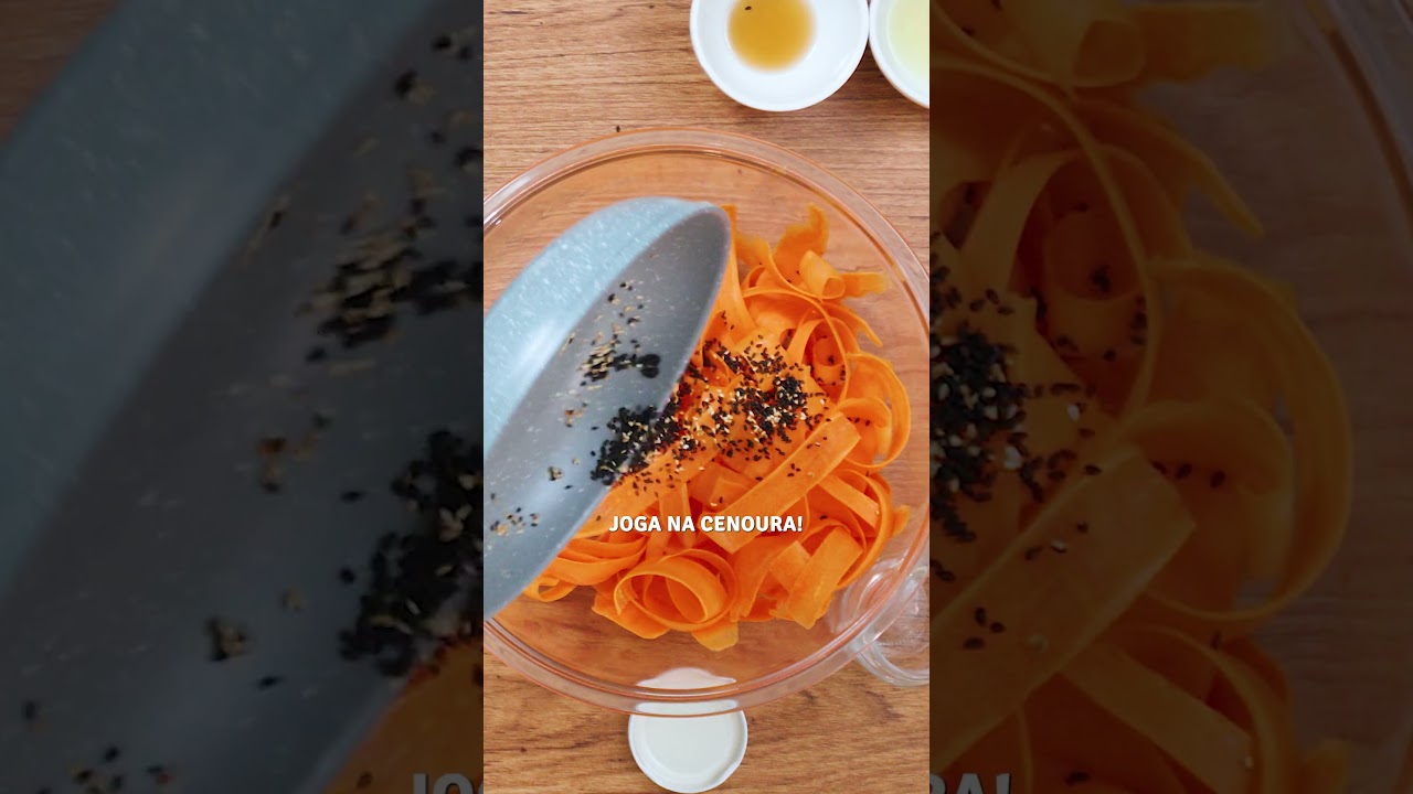 COMO FAZER SALADA DE CENOURA LAMINADA: RECEITA R&Aacute;PIDA E LEVE - Wilza Leonel