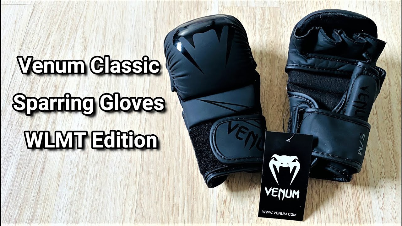 Unboxing VENUM Classic Sparring Gloves Black | Limited Edition | gracieshotstuff