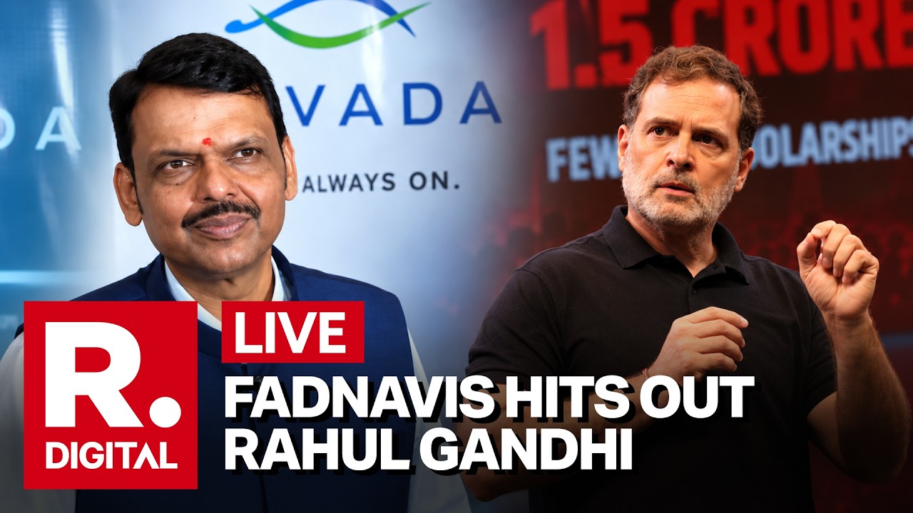 LIVE: &lsquo;Rahul Gandhi Should Become A Stand-Up Comedian,' Says CM Devendra Fadnavis Over Mimicry Act