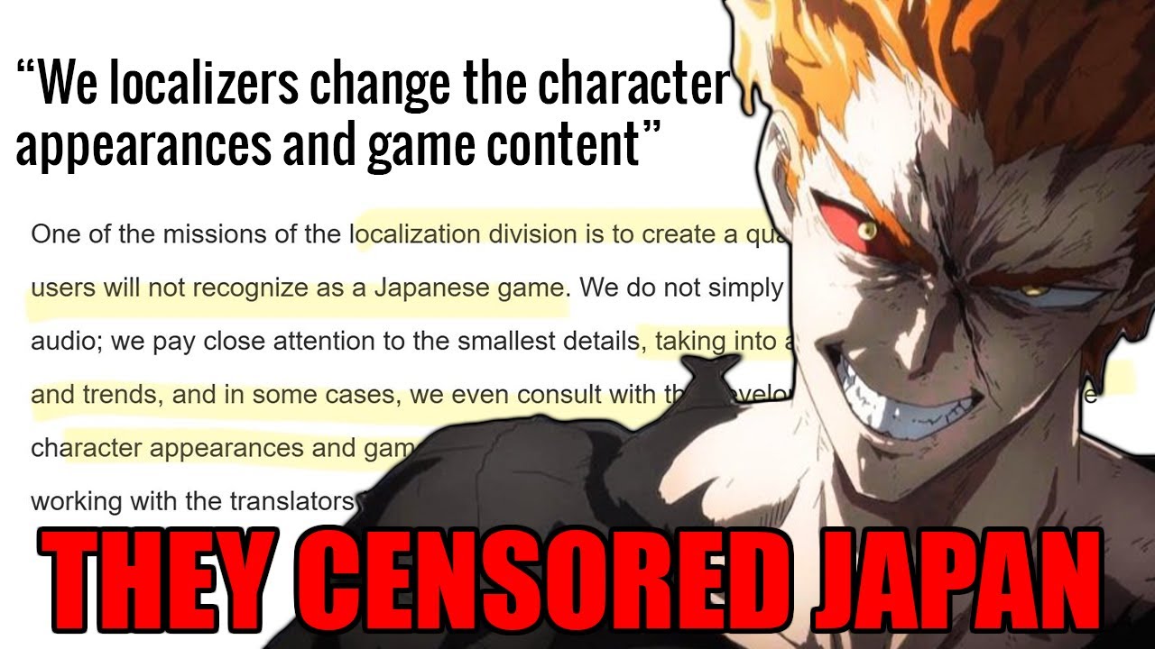 Forced Japan to Censor Anime and Games - They Got Fired for It