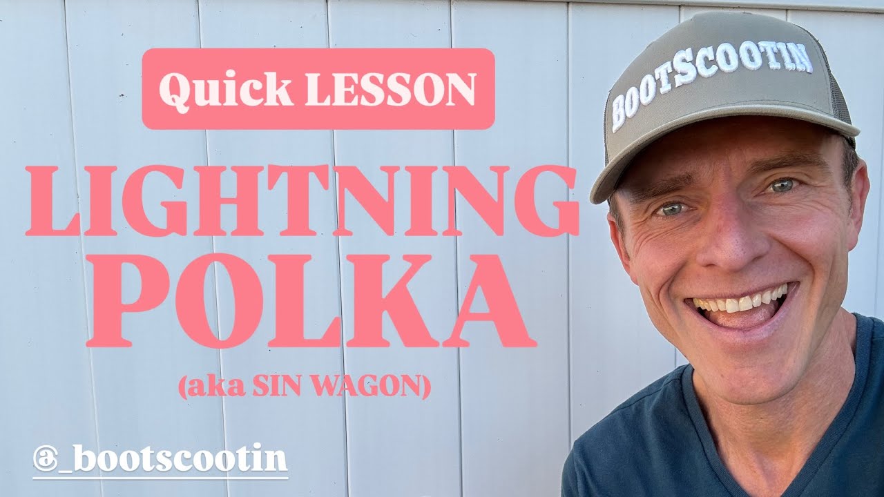 ПОЛЬКА LIGHTNING (также известная как Sin Wagon) Линейный танец — Быстрый урок
