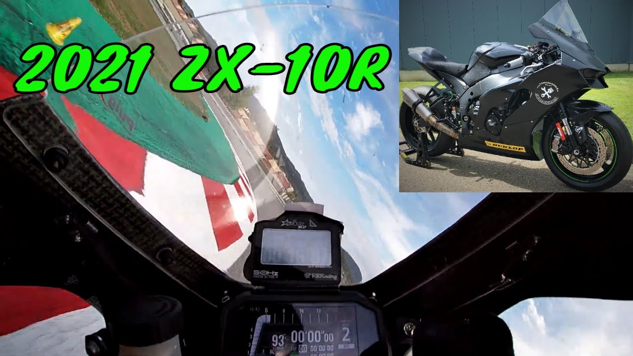 2021 Kawasaki ZX-10R onboard @ Catalunya track