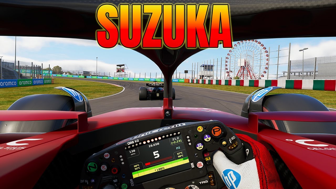 FERRARI против Suzuka – Льюис Хэмилтон F1 25 Полная гонка с видом из кабины