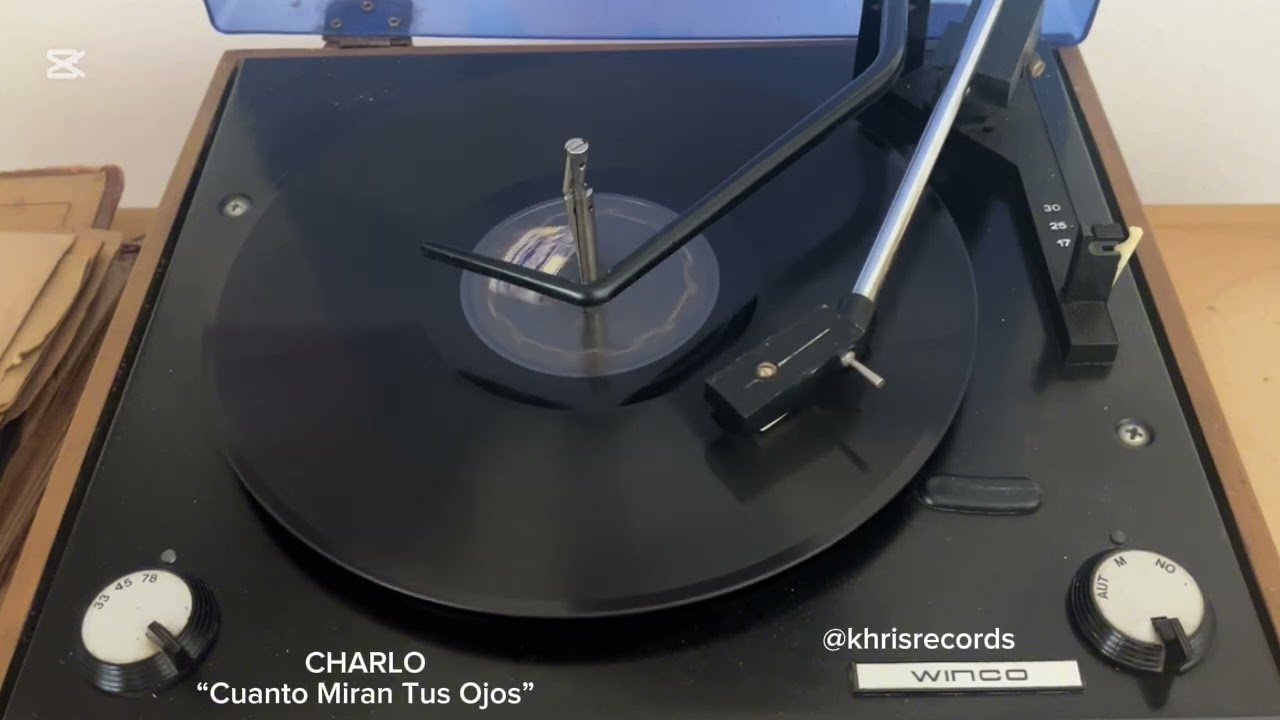 CHARLO "Cuando miran tus ojos"  Rca Victor 37168 78rpm