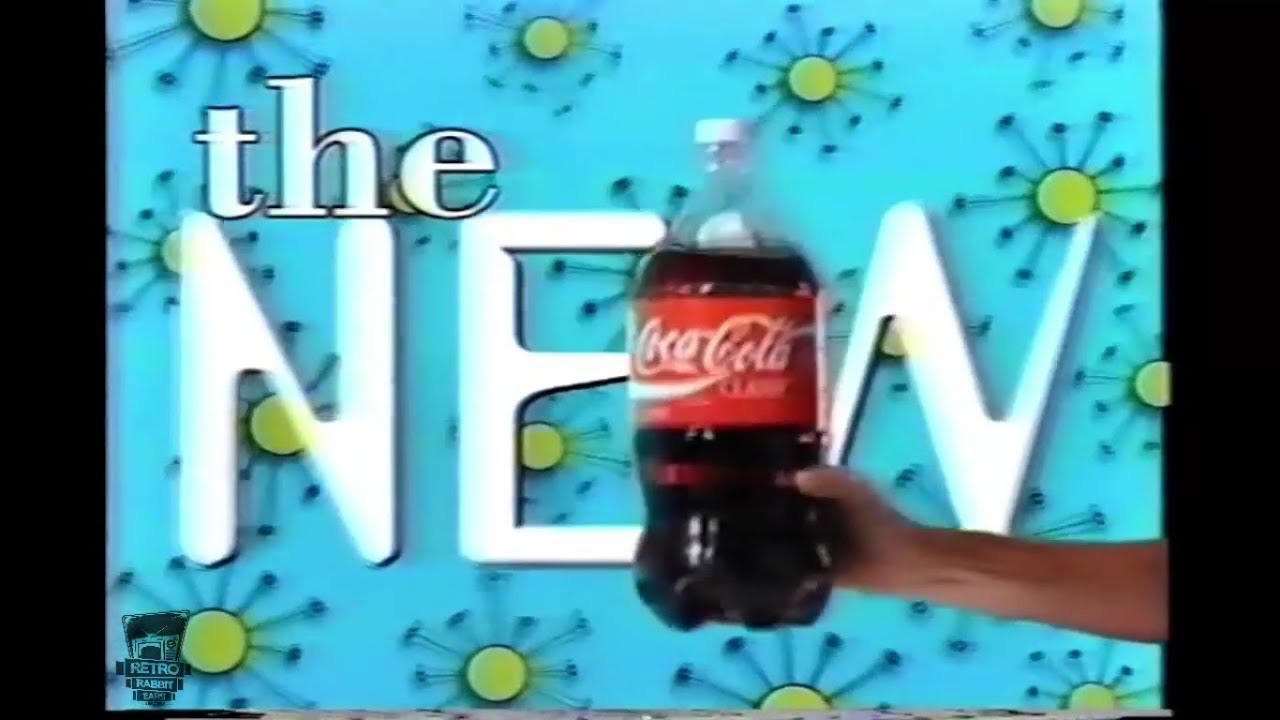 Introduction Of The New Coke 2 Litre Bottle Shape TV Commercial 1994 Coca Cola