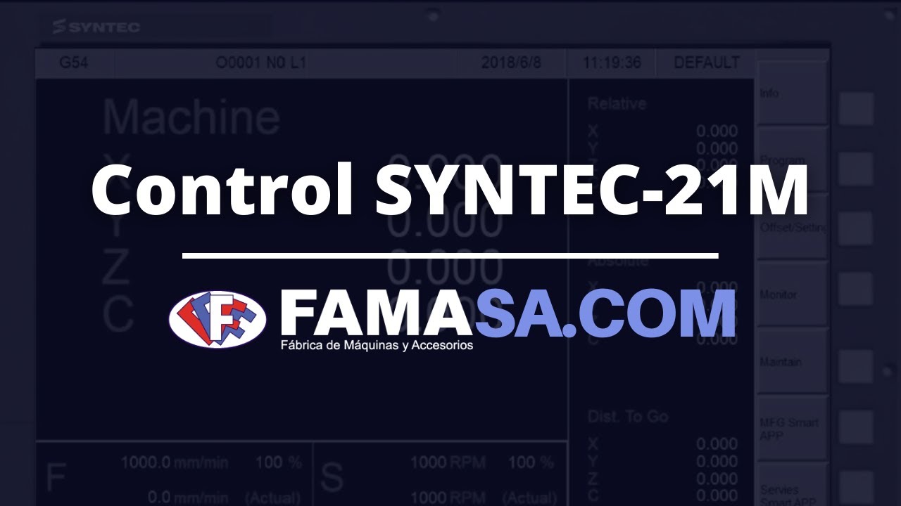 Control SYNTEC-21M | FAMASA