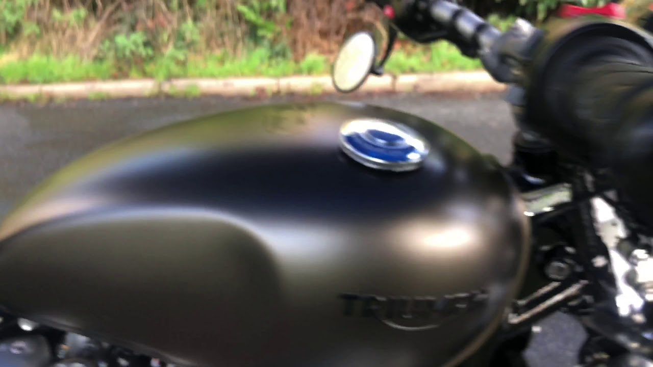 Supercharged Triumph Bobber