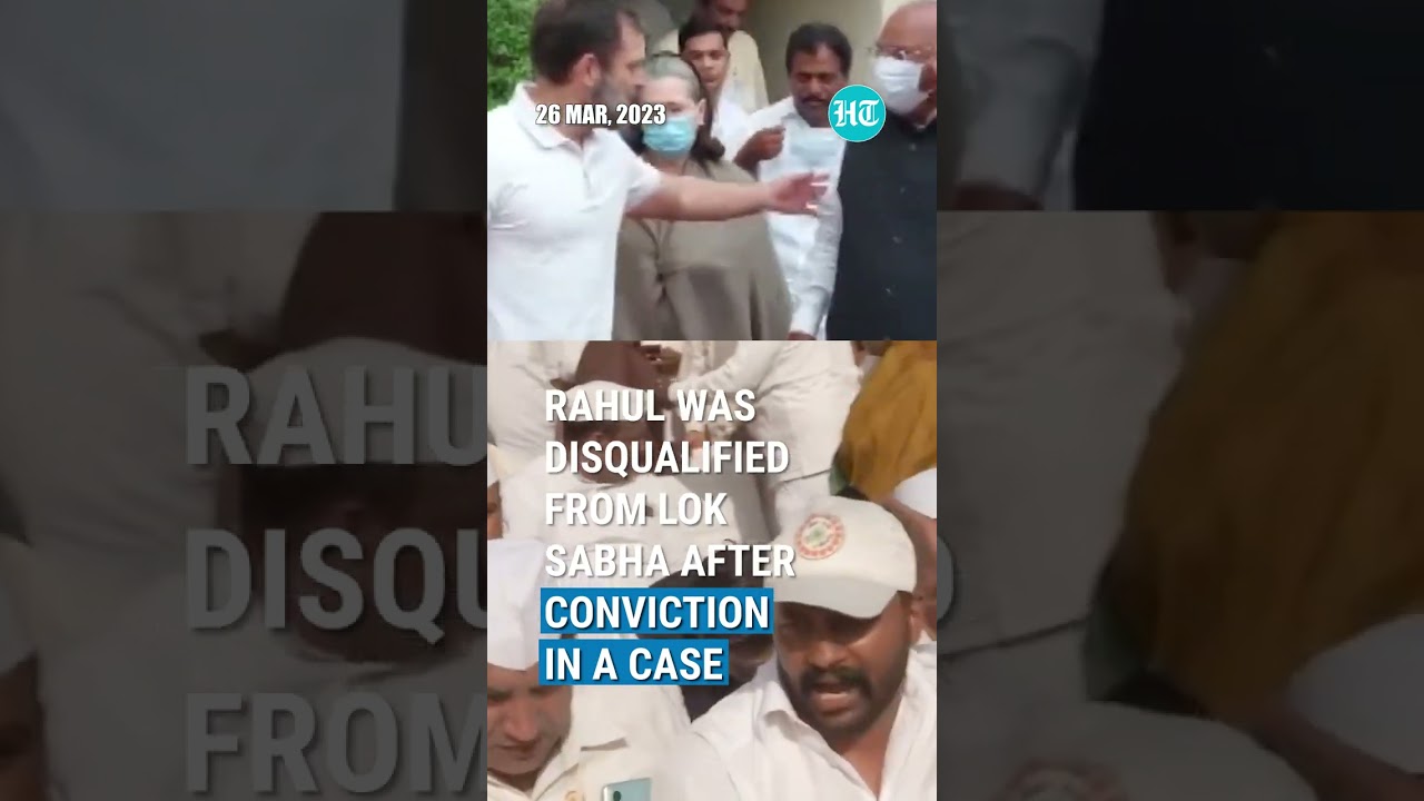 Rahul Gandhi Changes His Twitter Bio, Calls Himself 'Dis’qualified MP'