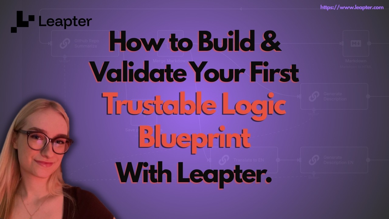 Introduction to Leapter | Trust & Governance for AI Agents