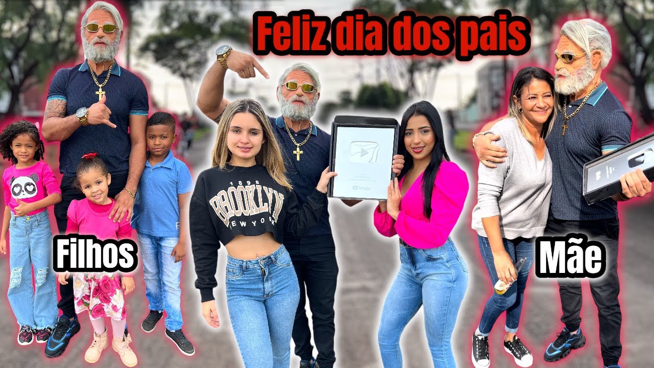 Melhor dia dos pais que o vovô poderia ter, Obgd meu Deus, por tudo que tem feito na minha vida🙌🙏