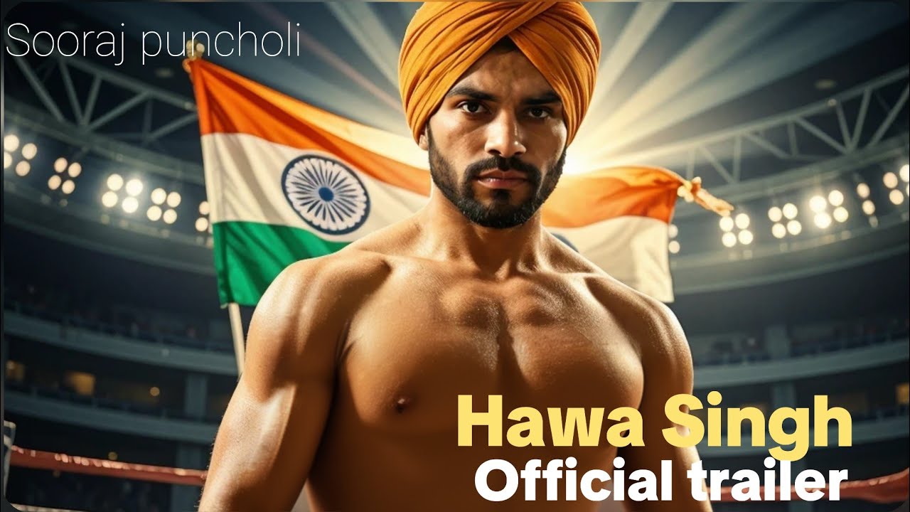 Hawa Singh Official trailer. Sooraj puncholi in the ring for kusti.