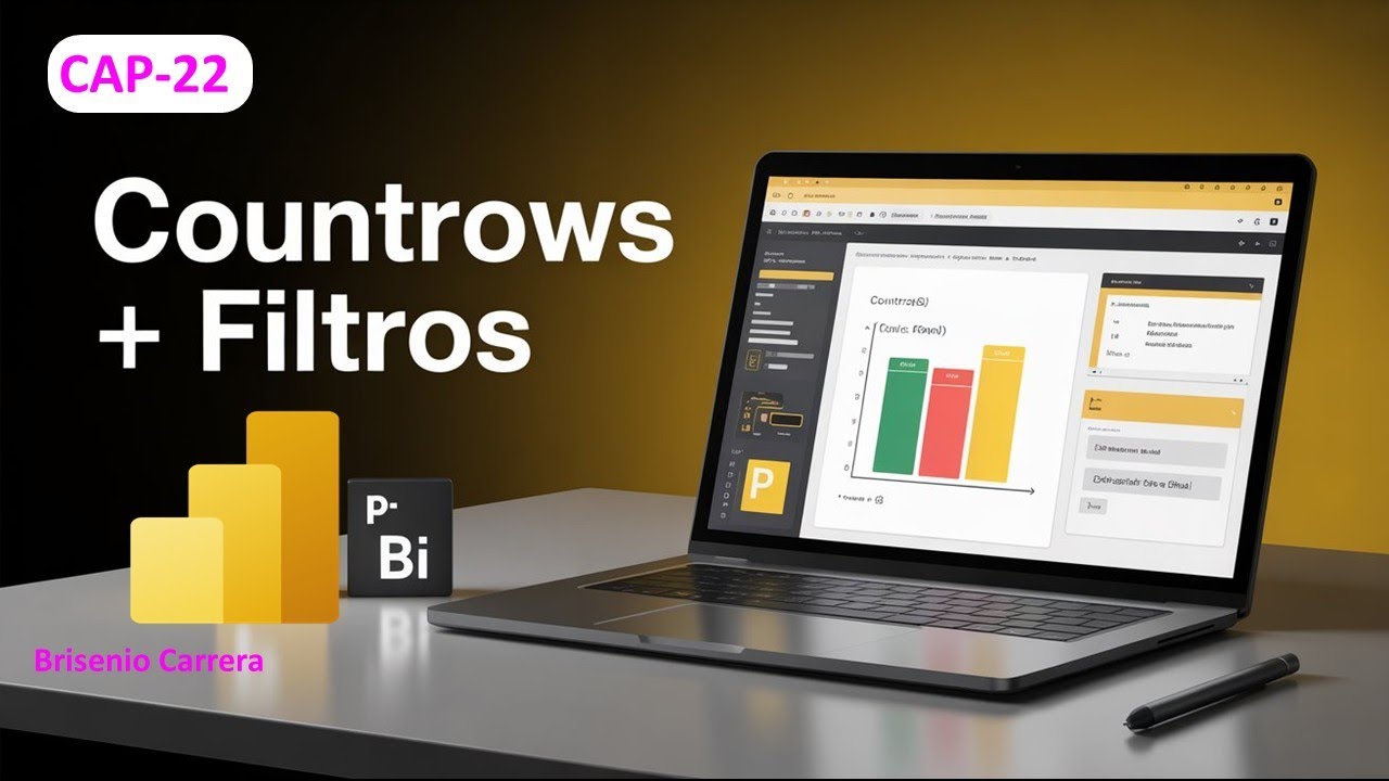 Power BI Contar filas COUNTROWS aplicar filtros