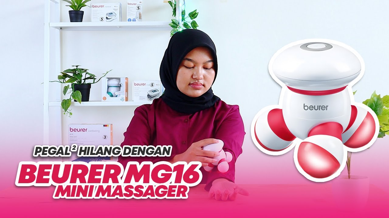 Review dan Cara Menggunakan  Alat Pijat Elektrik Beurer MG 16 Mini Massager