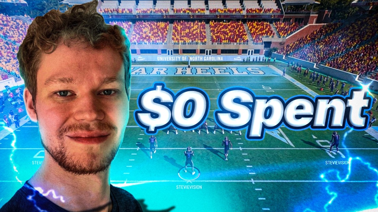 I Spent $0 On College Football 27 But I Built The Glitchiest Offense!
